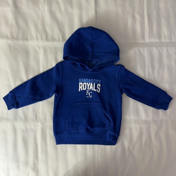 MLB Genuine Merchandise Kansas City Royals Blue Toddler Hoodie/Sweatshirt - Picture 1 of 9